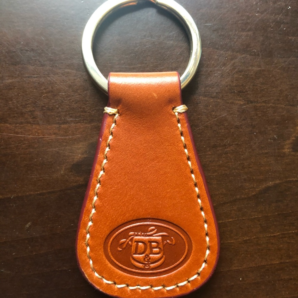 New Dooney and Bourke leather key fob